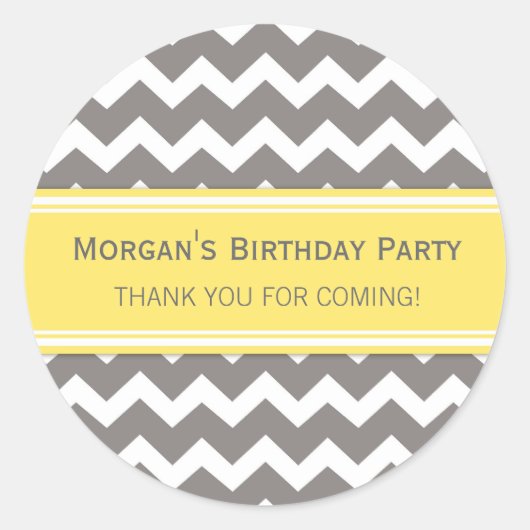 Geburtstag Vielen Dank Individuelle Name Gefallen Runder Aufkleber (Vorderseite)