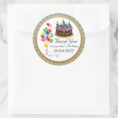 Geburtstag Vielen Dank, Sticker (Tasche)