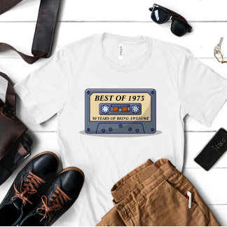 Geburtstag Vintag 1973 Geschenk T-Shirt