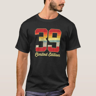 Geburtstag Vintag 1983 39 Jahre alte Männer T-Shirt