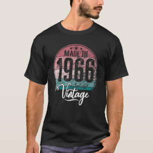 Geburtstag Vintag Geburtstag Jahr 1966 Geburtstag T-Shirt