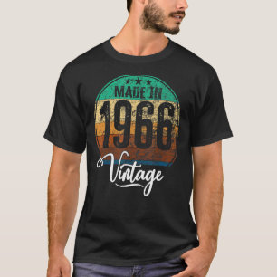 Geburtstag Vintag Geburtstag Jahr 1966 Geburtstag T-Shirt