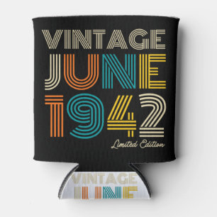 Geburtstag Vintag Juni 1942 Limited Edition Dosenkühler