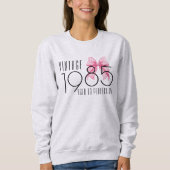Geburtstag Vintag, vollendetes Geschenk für sie Sweatshirt (Vorderseite)