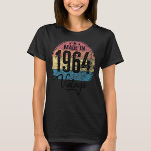 Geburtstag Vintages Geburtsjahr 1964 Geburtstag T-Shirt