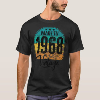 Geburtstag Vintages Geburtsjahr 1968 Geburtstag T-Shirt