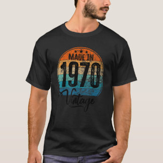 Geburtstag Vintages Geburtsjahr 1970 Geburtstag T-Shirt