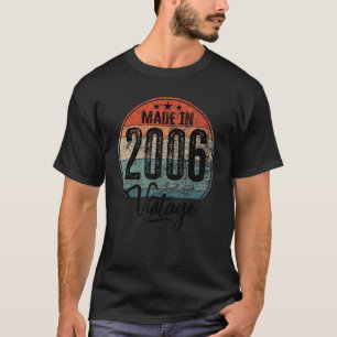 Geburtstag Vintages Geburtsjahr 2006 Geburtstag T-Shirt