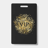 Geburtstag VIP-Durchlauf-Abzeichen-Einladung Ausweis (Rückseite)