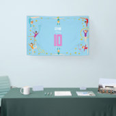 Geburtstag von Akrobatik und Gymnastik Banner (Messe)