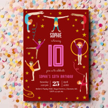 Geburtstag von Akrobatik und Gymnastik