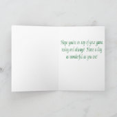 Geburtstag von beiden von uns Gruß-Karte Karte (Innenseite)