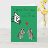 Geburtstag von beiden von uns Gruß-Karte Karte (Gelbe Blume)