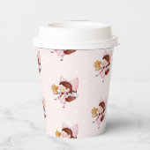 Geburtstag von Cake & Tee Pappbecher (Rückseite)