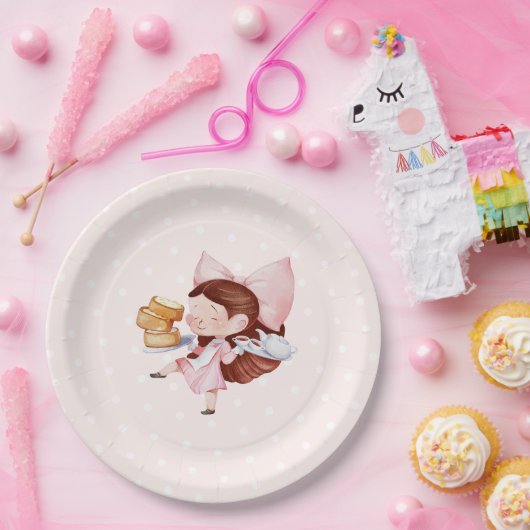 Geburtstag von Cake & Tee Pappteller (Party)