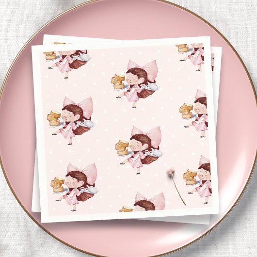 Geburtstag von Cake & Tee Serviette