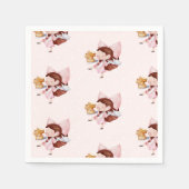 Geburtstag von Cake & Tee Serviette (Vorderseite)