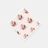 Geburtstag von Cake & Tee Serviette (Ecke)