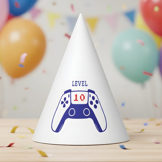 Geburtstag von Gamer-Kindern Partyhütchen