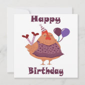 Geburtstag von Hühnern (Vorderseite)