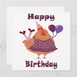 Geburtstag von Hühnern