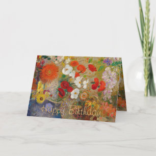 Geburtstag von Josephine CC0602 Blume Card Karte