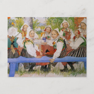 Geburtstag von Kersti 1909 Postkarte