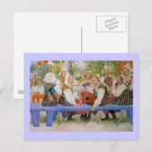 Geburtstag von Kersti 1909 Postkarte (Vorne/Hinten)