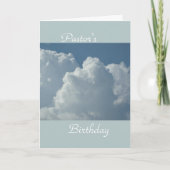 Geburtstag von Pastor Karte (Vorderseite)