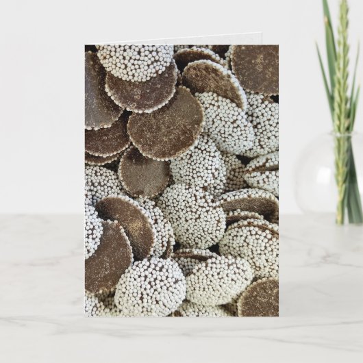 Geburtstag von Süßigkeiten Karte (Vorderseite)