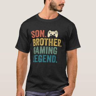 Geburtstag von Teen Boys Son Brother Gaming L T-Shirt