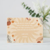 Geburtstag von Yoga-Mädchen Dankeskarte (Stehend Vorderseite)