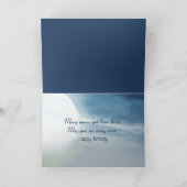 Geburtstag vor vielen Moons Karte (Innenseite)