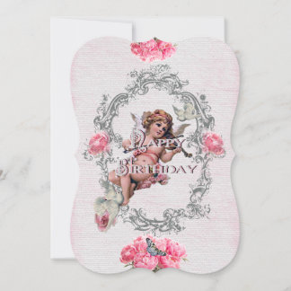 Geburtstag - Weiße Leine - Einladungskarte Einladung