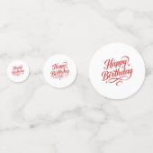 Geburtstag Welpen Tischkonfetti Konfetti (Rückseiten)