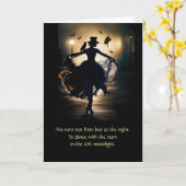 Geburtstag Wicca Inspiriert Magickfrauenvogel Rave Karte (Gelbe Blume)