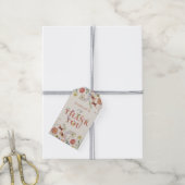 Geburtstag Wild & Onederful Terracotta Vielen Dank Geschenkanhänger (Mit Garn)