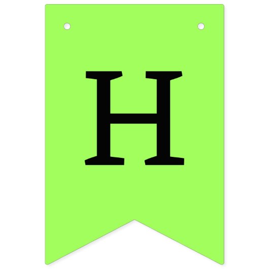 Geburtstag Wimpelkette (Zweite Fahne)