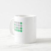 Geburtstag Wordle Tasse Geschenk (Vorderseite Links)