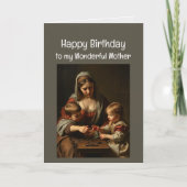 Geburtstag Wunderbare Mutter Liebe Karte (Vorderseite)