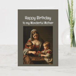 Geburtstag Wunderbare Mutter Liebe Karte
