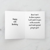 GEBURTSTAG WÜNSCHE/GEMEINSAME VERANSTALTUNG EINES KARTE (Innenseite)