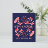 GEBURTSTAG WÜNSCHEN AUS DER MAMA (Stehend Vorderseite)