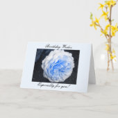 Geburtstag wünscht... karte (Gelbe Blume)