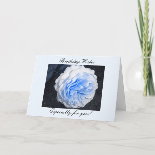 Geburtstag wünscht... karte (Vorderseite)