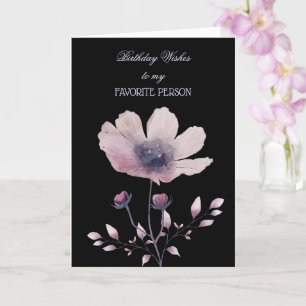 Geburtstag wünscht sich meine Lieblingskarte Karte