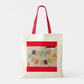 Geburtstag wünscht Tote Tasche (Rückseite)