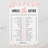 Geburtstag würde sie ein bearbeitbares Spiel (Vorderseite)