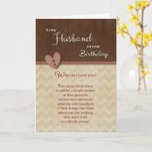 Geburtstag zu Ehemann - Warum Liebe ich dich? Karte (Gelbe Blume)