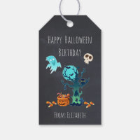 Geburtstag zu Halloween mit Gespenstern Fledermäus